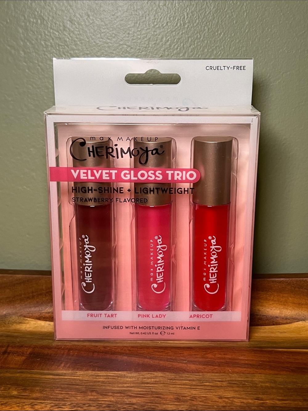 Cherimoya Velvet Gloss Trio